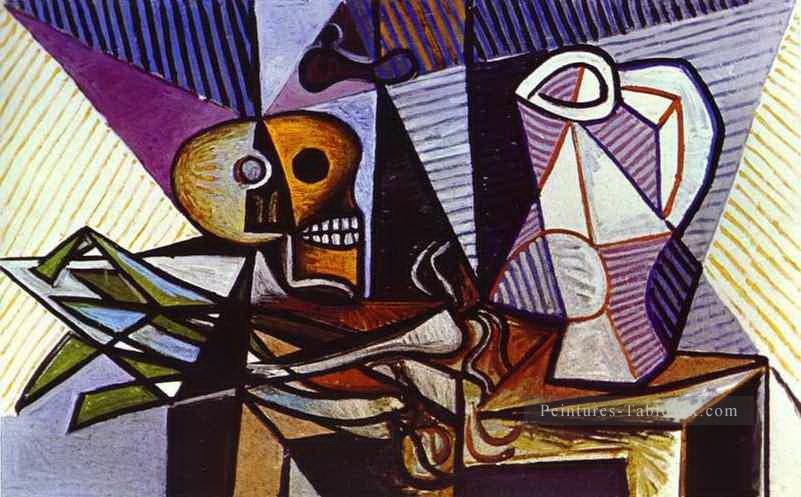 Nature morte 1945 cubist Pablo Picasso Peintures à l'huile
